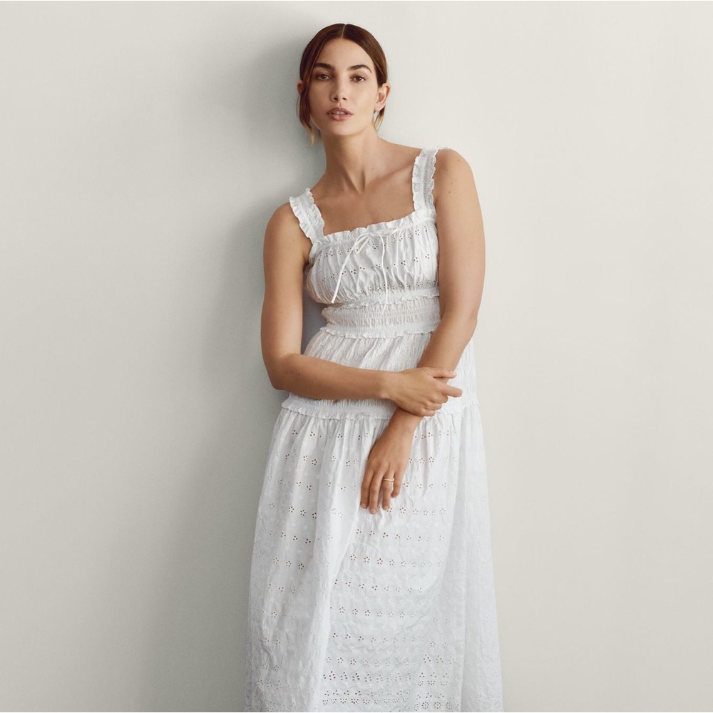 Gap x Doen White Maxi Dress
